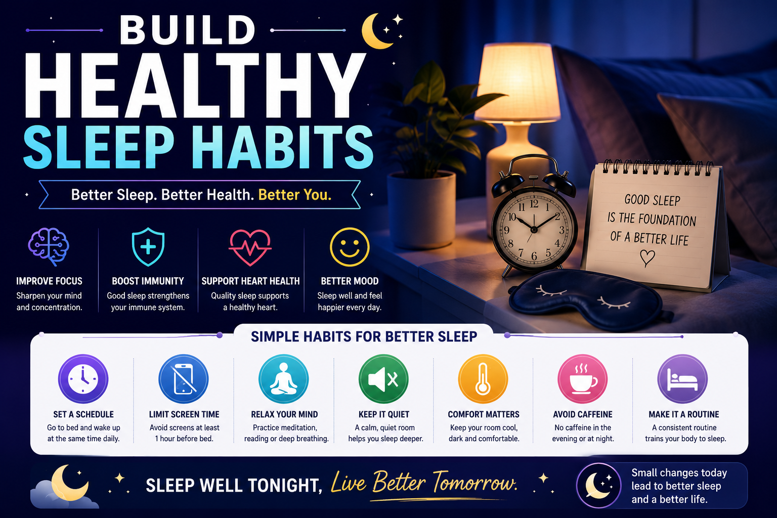 Build Healthy Sleep Habits