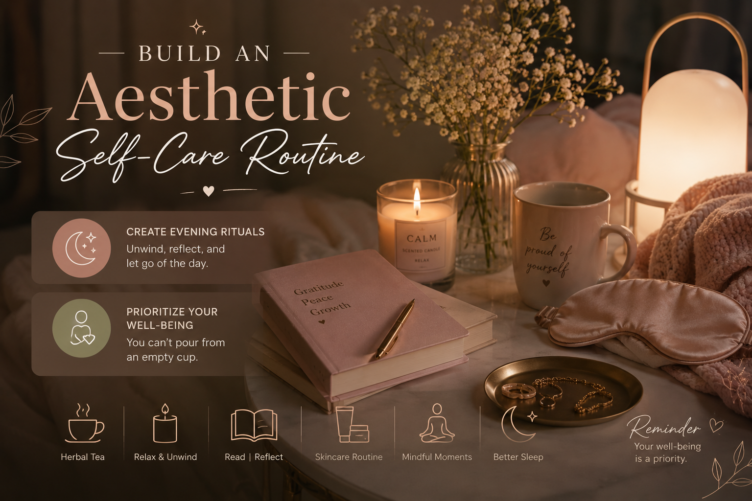 Build an Aesthetic Self-Care Routine