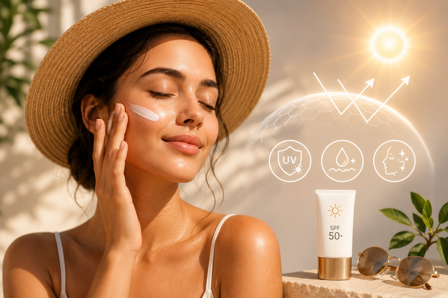 Daily Sun Protection for Long-Term Glow