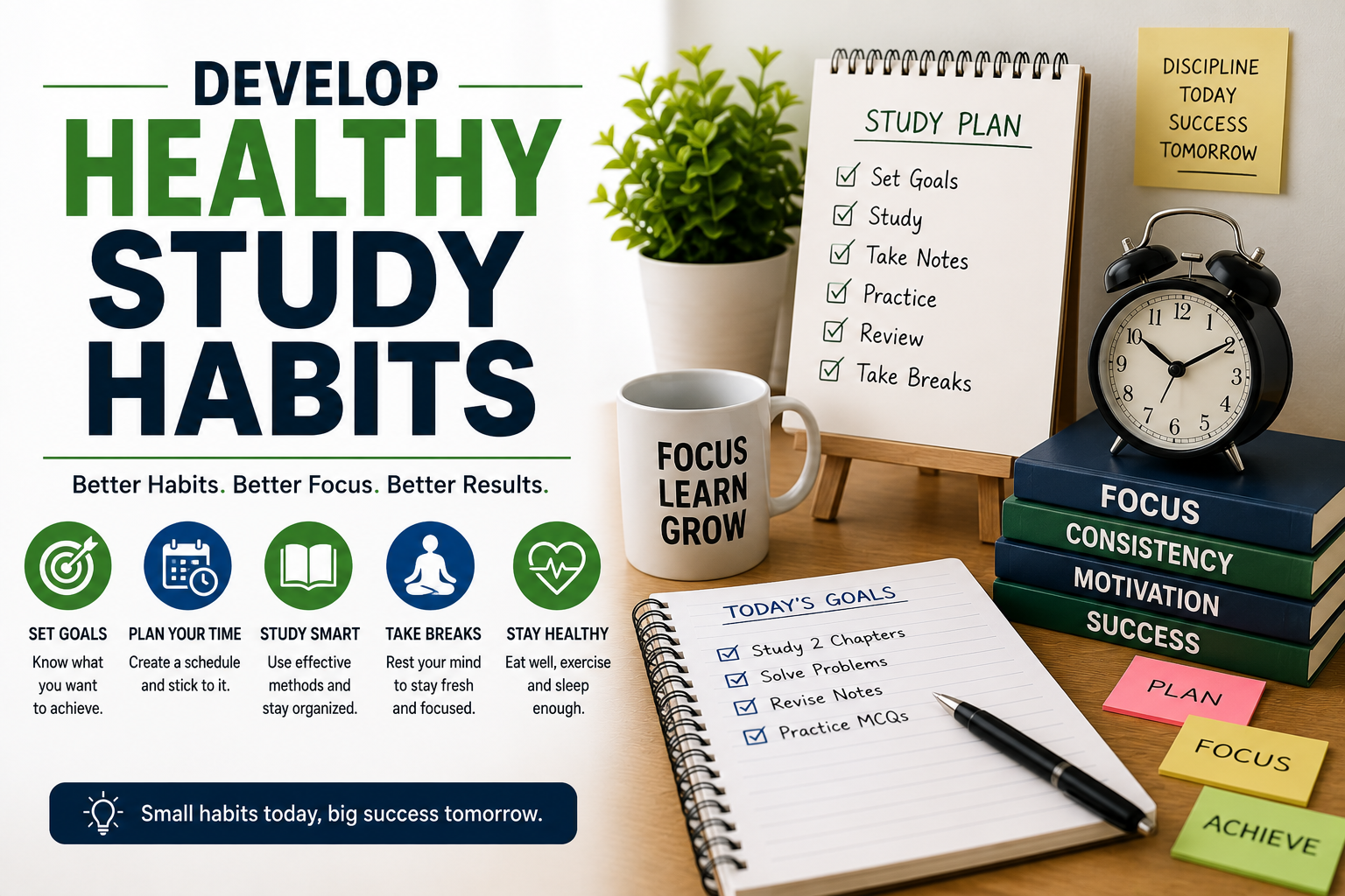 Develop Healthy Study Habits