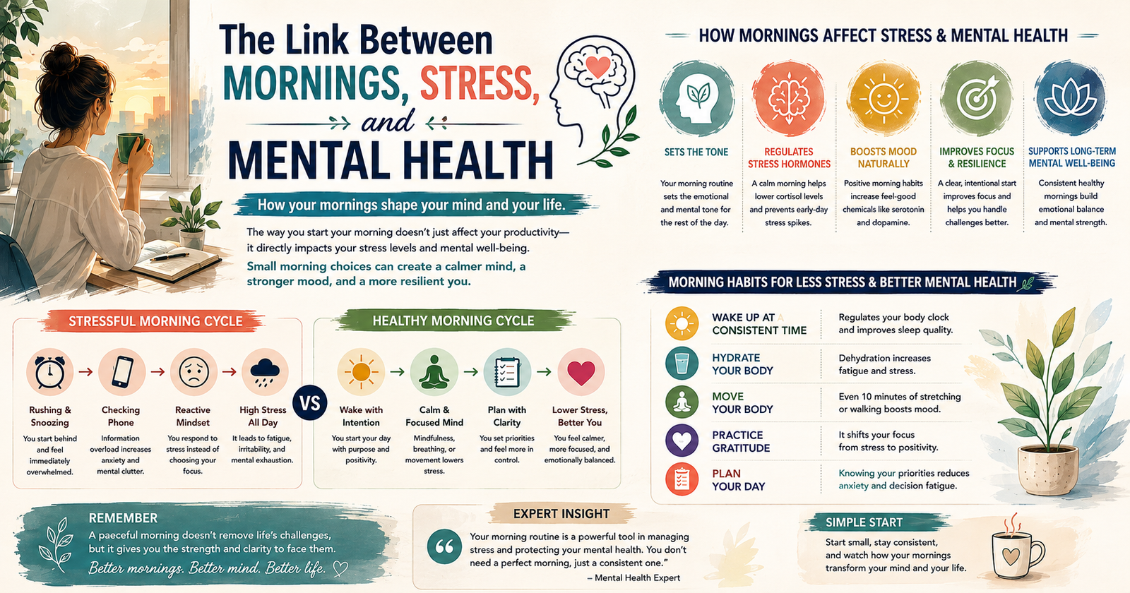 The Link Between Mornings, Stress, and Mental Health