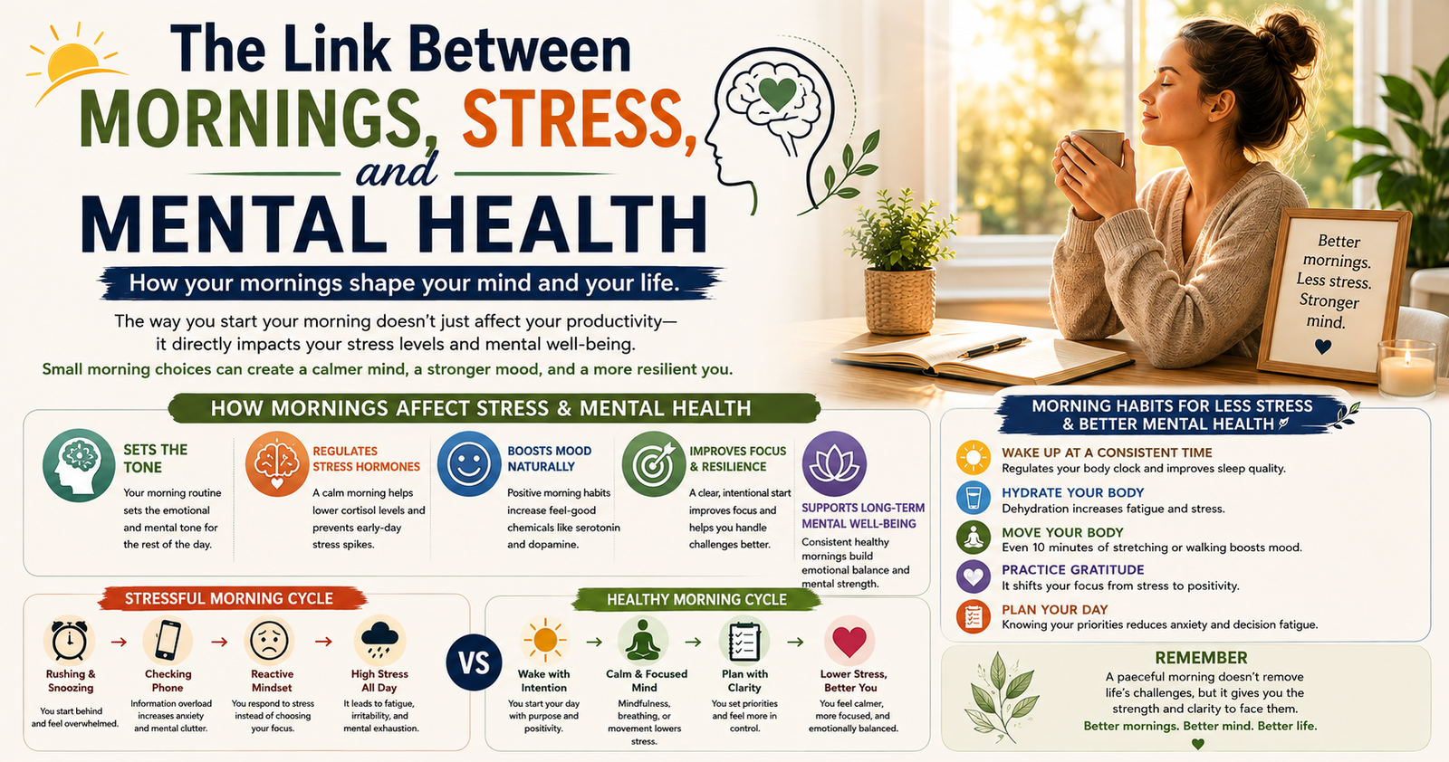 The Link Between Mornings, Stress, and Mental Health