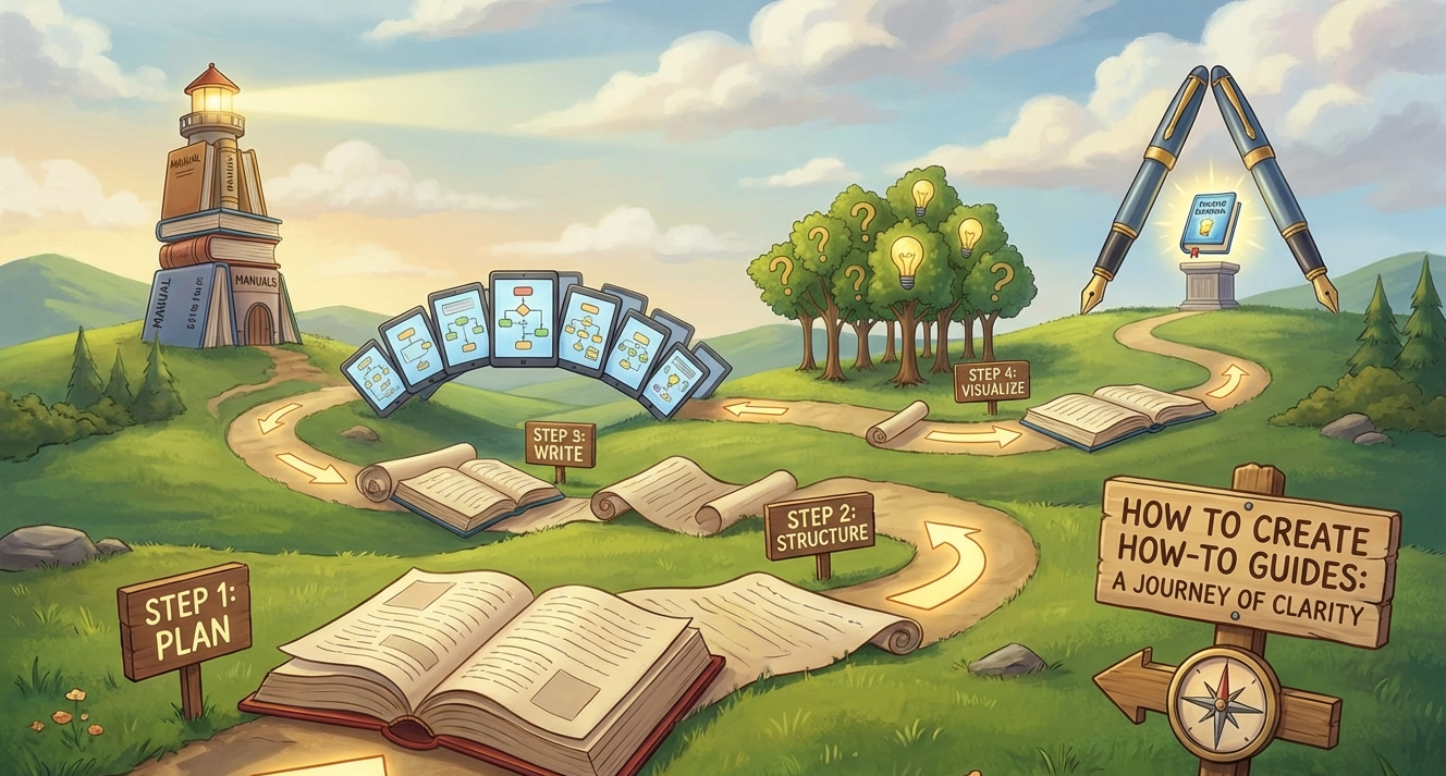 How to create how to guides
