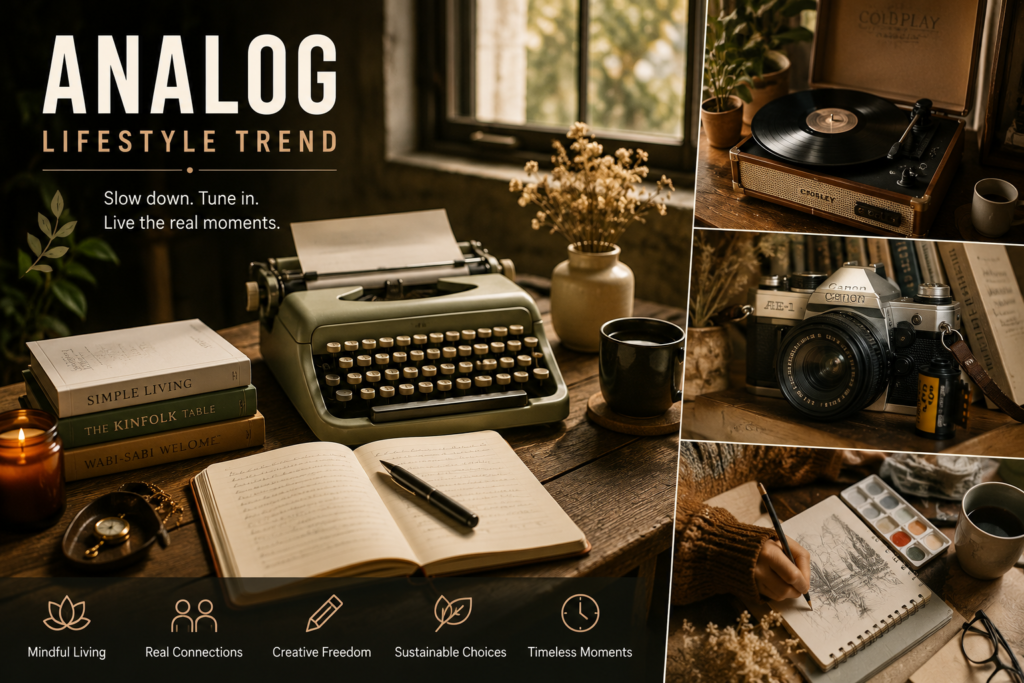 Analog Lifestyle Trend