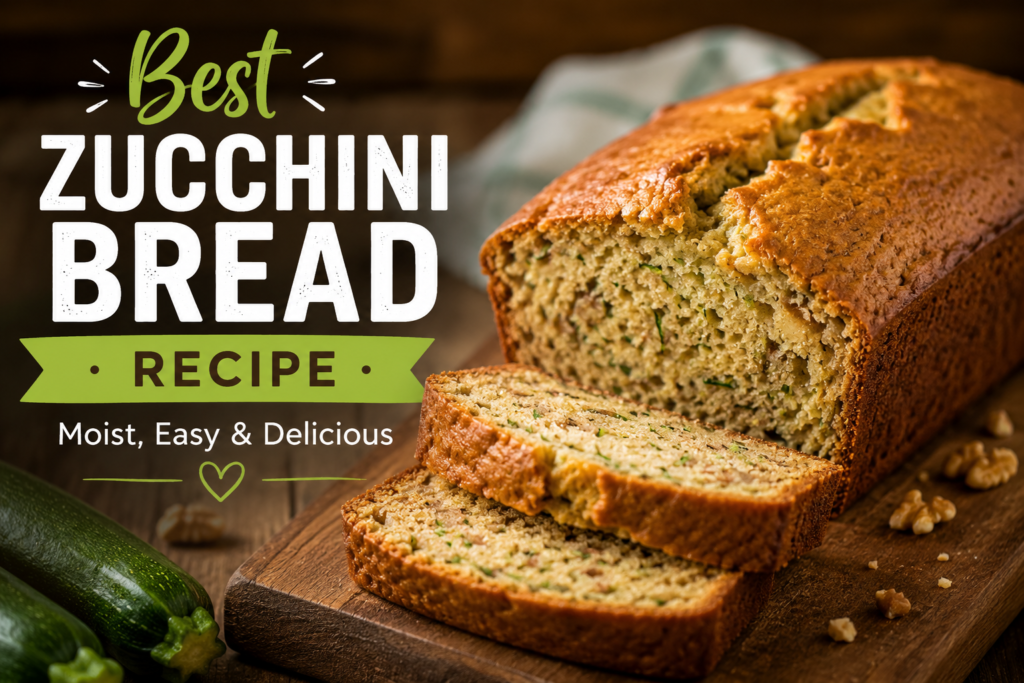 Best Zucchini Bread Recipe