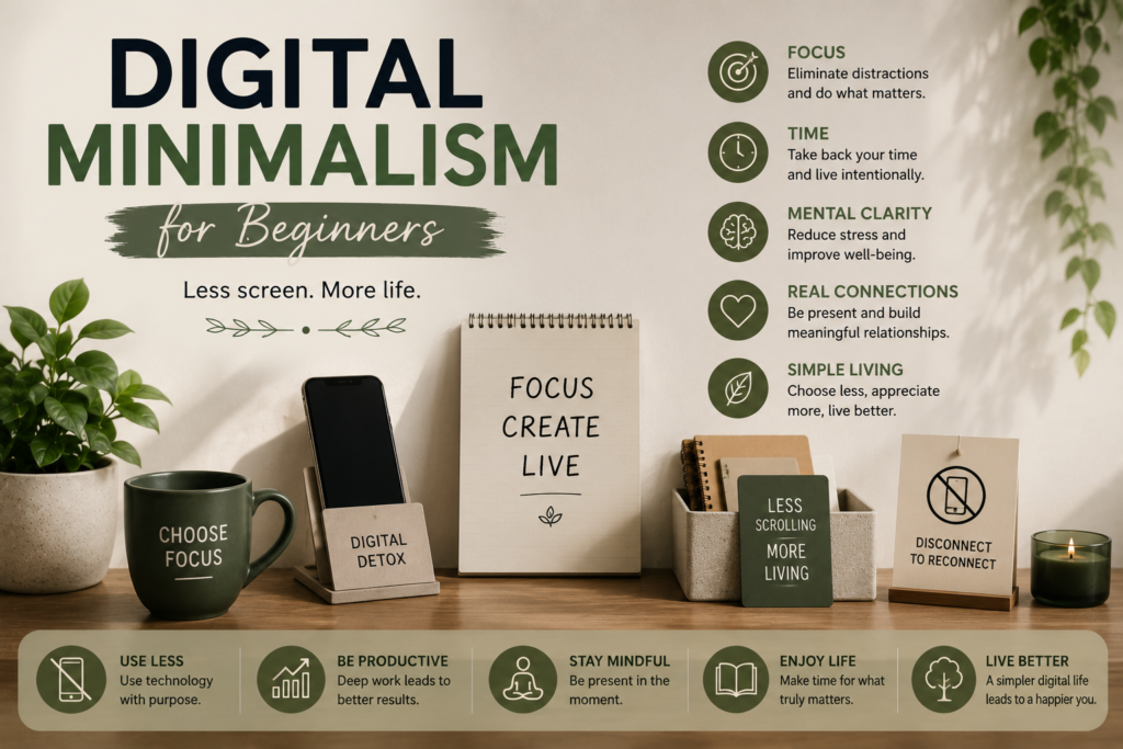Digital Minimalism for Beginners