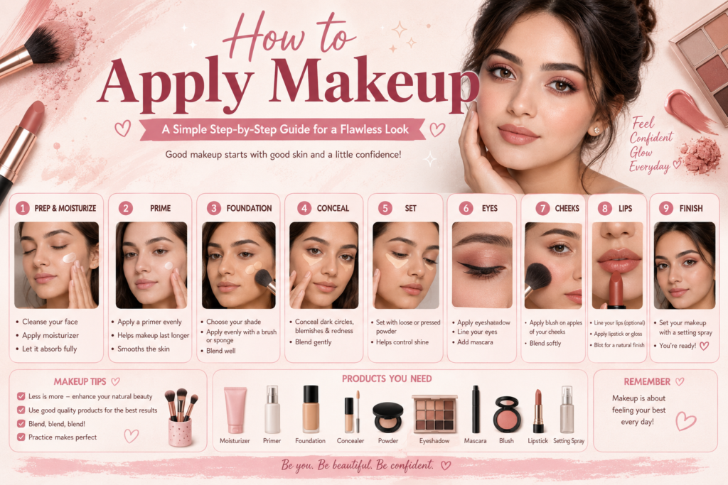 How to Apply Makeup