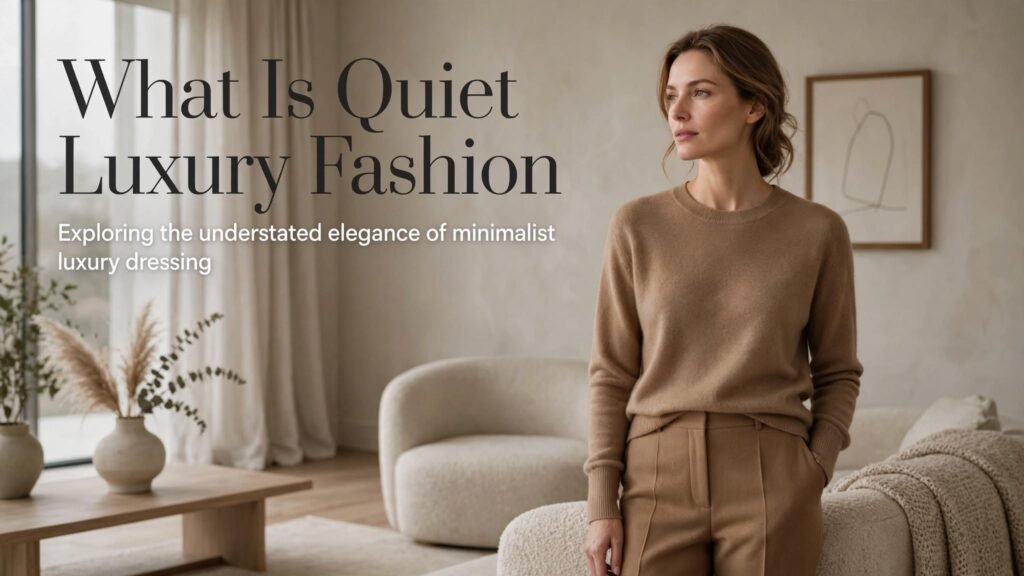 What Is Quiet Luxury Fashion